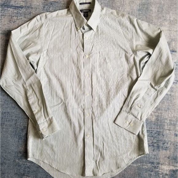 Lands' End Shirts Mens Lands End Button Down Shirt Mint Green With
